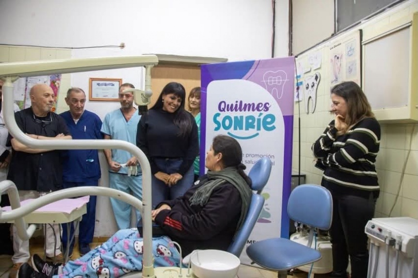 NUEVA JORNADA DE QUILMES SONRÍE
